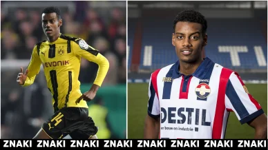Alexander Isak i Borussia Dortmund och Willem II