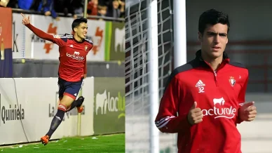Primeros años de Mikel Merino en Osasuna Mikel Merino jugador joven del Osasuna