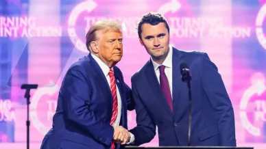 Charlie Kirk y Donald Trump Charlie Kirk y Donald Trump
