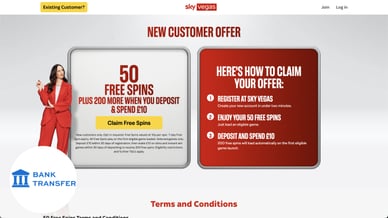 casino fast bank transfer