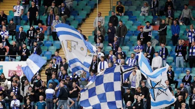 IFK Göteborgs supportrar under en allsvensk match