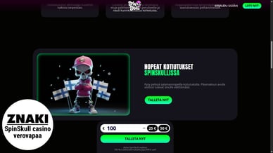 SpinSkull casino verovapaa