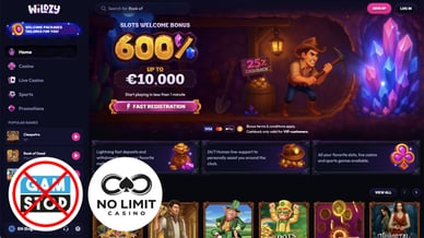casino with no deposit limit