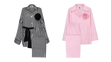Піжама Rose у Рожеву Смужку та Оверсайз Піжама