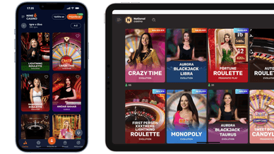 mobilne igre na srečo v živo