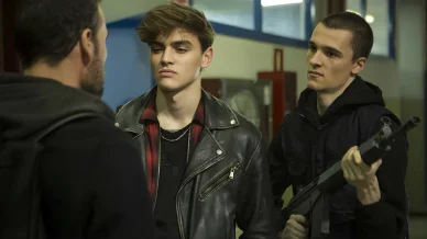 Gabriel Guevara en la serie «HIT»