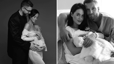 Українські блогери та засновники бренду CHER’17 Тетяна Парфільєва та Іван Кришталь зі своїм сином