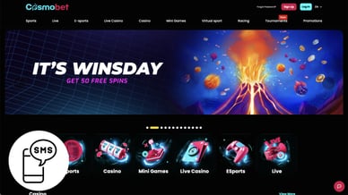 deposit via sms casino