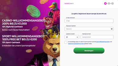 OhaCasino Registrierung