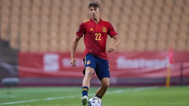 Marcos Llorente en la selección española