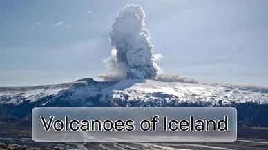 Iceland is an island created by volcanoes Volcanoes of Iceland