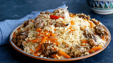 Традиційна середньоазіатська страва, плов