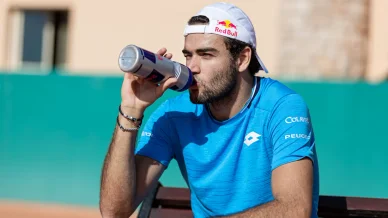 Il tennista italiano Matteo Berrettini Matteo Berrettini