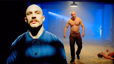 Tom Hardy at the Bronson Movie
