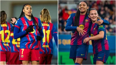 Salma Paralluelo en el F. C. Barcelona