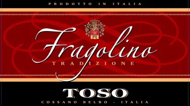 Etykieta Fragolino TOSO