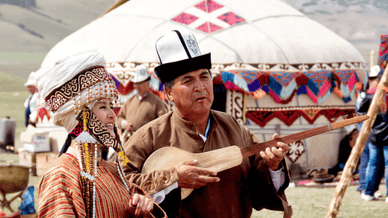 Киргизи, музиканти