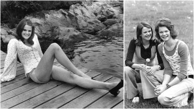 Karin Glenmark i sin ungdom Karin Glenmark i sin ungdom