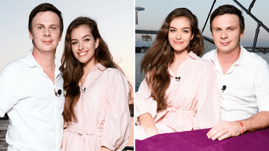 Дмитро Комаров та Олександра Кучеренко