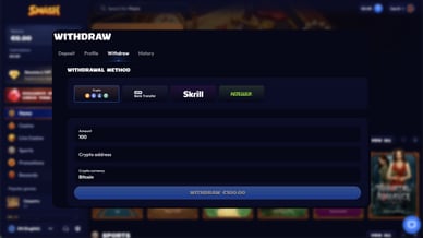 casino smash withdrawal