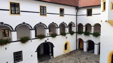 Notranji dvorišče gradu