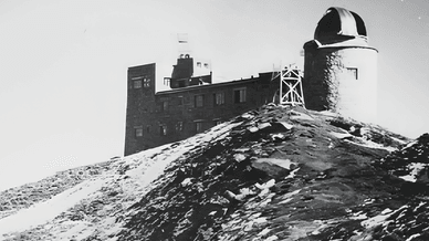 Обсерваторія на горі Піп Іван, осінь 1938 року