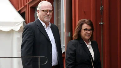 Glenn Hysén och Camilla Lendott Glenn Hysén och Camilla Lendott