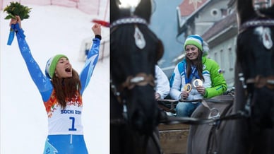 Tina Maze Olimpijske igre 2014