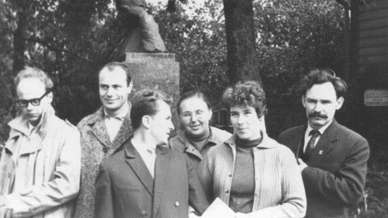 Іван Драч, Микола Вінграновський, Григорій Сивокінь, Леоніда Світлична, Михайлина Коцюбинська, Іван Світличний
