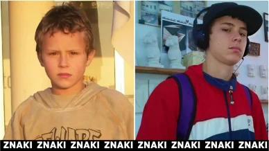Arón Piper en su infancia
