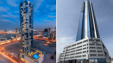 Будівля готелю S Plaza Suites Hotel в районі Сіф (Seef) в Манамі, Бахрейн