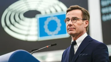 Kristersson i Europaparlamentet, 2023 Kristersson i Europaparlamentet, 2023
