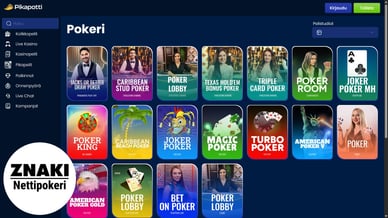 pokerisivustot