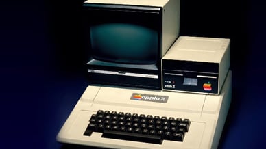 The Apple II computer
