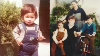 David DeMaría en su infancia