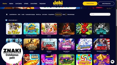 Ostobonus pelit kasinot