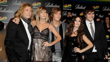 «Teen Angels» en la entrega de premios «40 Principales» de 2009