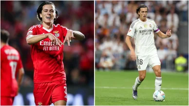 Álvaro Carreras en Benfica y Real Madrid Álvaro Carreras en Benfica y Real Madrid