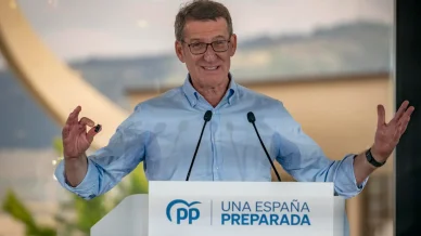 Alberto Núñez Feijóo en el Partido Popular Alberto Núñez Feijóo en el Partido Popular