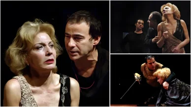Eduard Fernández en una obra de teatro «Hamlet» Eduard Fernández en una obra de teatro «Hamlet»