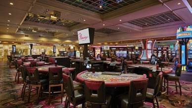 Flamingo Casino games room
