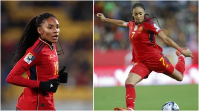 Salma Paralluelo en la selección española