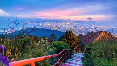 Гора Пинанг Подъем на гору Пинанг, Малайзия