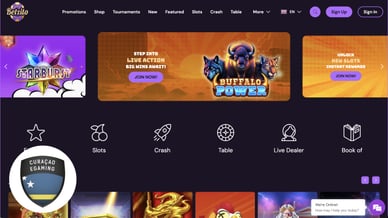 curacao casinos that accept uk players