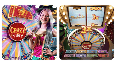 Crazy Time živo casino