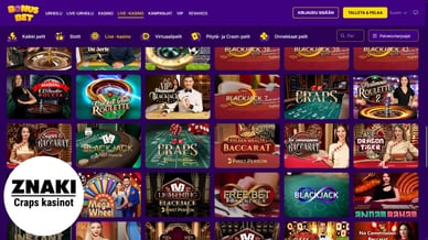 craps nettikasinot