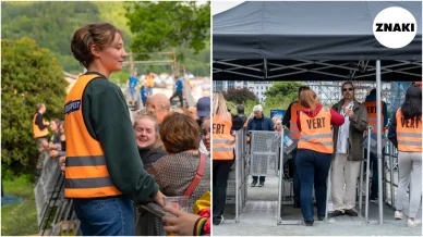 Frivillige på Bergenfest