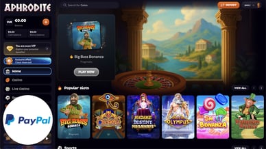 paypal online casino accepted