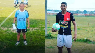 Infancia de Ronald Araújo Ronald Araújo en su infancia