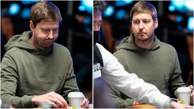 Erik Sagström vid WSOP